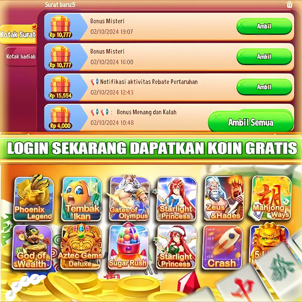 mahjong Masuk